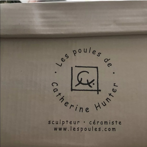 Catherine Hunter poules boules 6 piece ornament - Picture 4 of 8